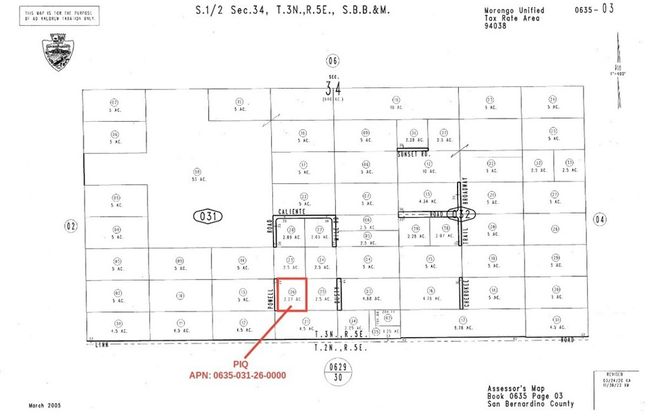 2 Geronimo Trl, Home with 0 bedrooms, 0 bathrooms and null parking in Landers CA | Image 10