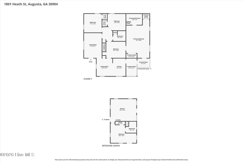 1801 Heath St, Augusta, GA, 30904-5280 | Card Image