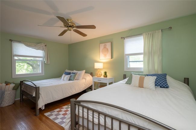 2nd bedroom is large enough for TWO full size beds - hardwoods are gorgeous! | Image 22
