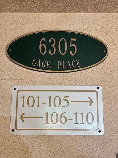 309a-6305 Gage Pl, Miami Lakes, FL, 33014-2323 | Card Image