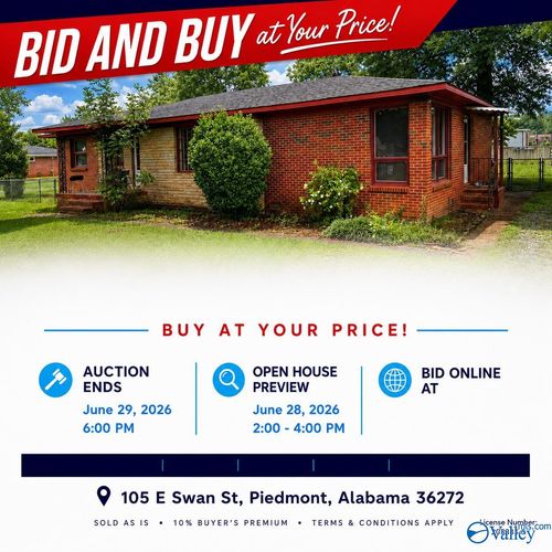 105 E Swann St, Piedmont, AL, 36272 | Card Image