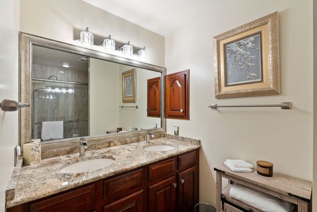 Guest Bathroom #3 - en-suite to Guest Bedroom #3, dual vanity | Image 50