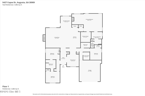 5427 Copse Dr, Augusta, GA, 30909-0019 | Card Image