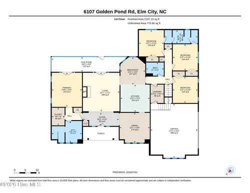 6107 Golden Pond Rd, Elm City, NC, 27822-9617 | Card Image