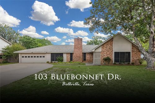 103 Bluebonnet Dr, Bellville, TX, 77418-1901 | Card Image