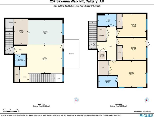 237 Savanna Walk Ne, Townhouse with 3 bedrooms, 3 bathrooms and 2 parking in Calgary AB | Image 25