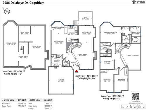 2986 Delahaye Dr, Coquitlam, BC, V3B6V8 | Card Image
