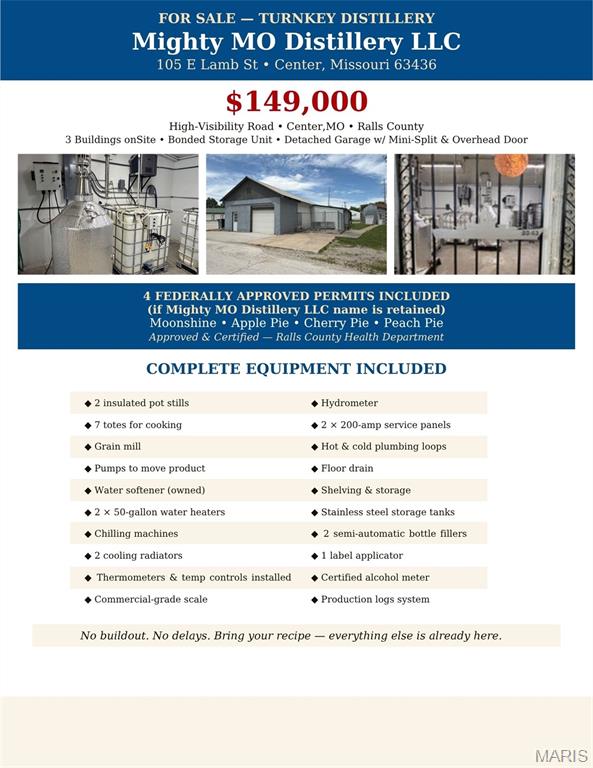 105 E Lamb St, Center, MO 63436