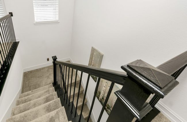 Staircase featuring baseboards and carpet | Image 17