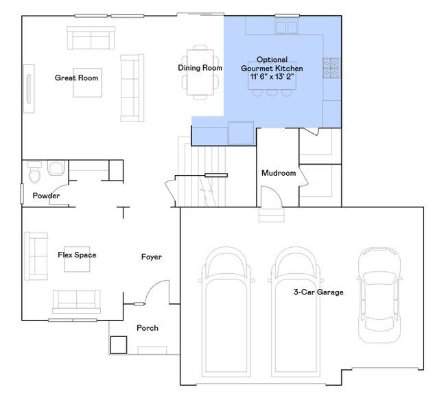 Lewis main level floorplan. | Image 24