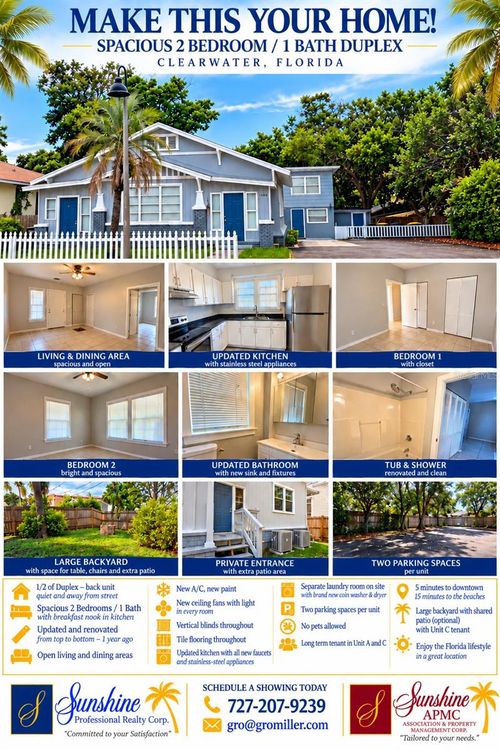 b-1408 N Fort Harrison Ave, Clearwater, FL, 33755-2460 | Card Image