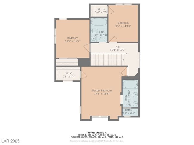 7237 Puddle Duck St, House other with 3 bedrooms, 3 bathrooms and null parking in Las Vegas NV | Image 31