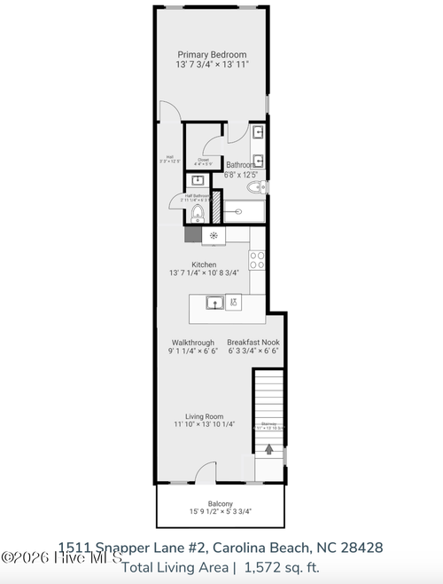 2-1511 Snapper Ln, Carolina Beach, NC, 28428-5716 | Card Image