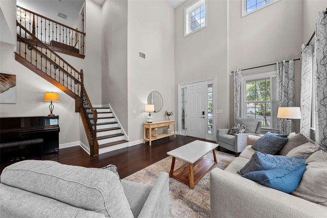 Grand metal and wood staircase | Image 9