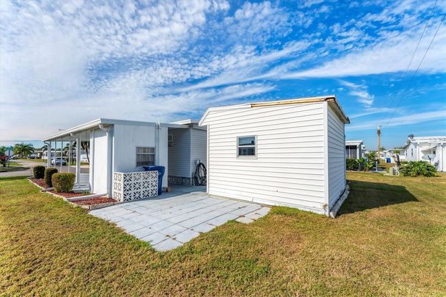 Back Exterior open paver patio | Image 22