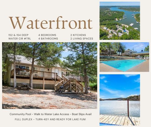 152 & 154 Deep Water Circle, Reeds Spring, MO, 65737 | Card Image