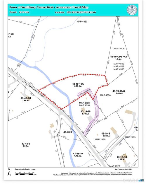 1521 Kettletown Rd, Southbury, CT, 06488-4801 | Card Image