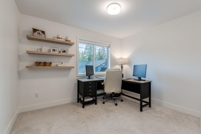 Office area with baseboards and carpet flooring | Image 12