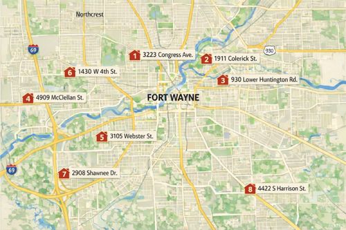 930 Lower Huntington Rd, Fort Wayne, IN, 46819-1451 | Card Image