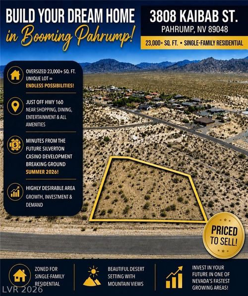 3808 E Kaibab St, Pahrump, NV, 89048 | Card Image