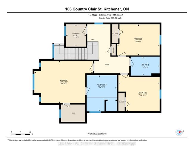 106 Country Clair St, House other with 3 bedrooms, 4 bathrooms and 2 parking in Kitchener ON | Image 40
