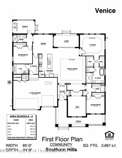 Venice Floor Plan | Image 3