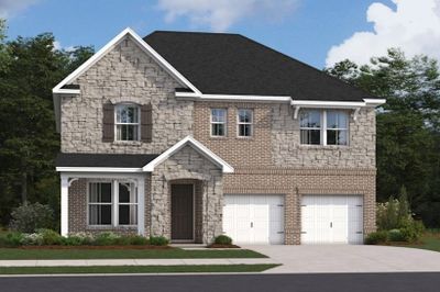 Ashford French Country M Elevation option available | Image 1