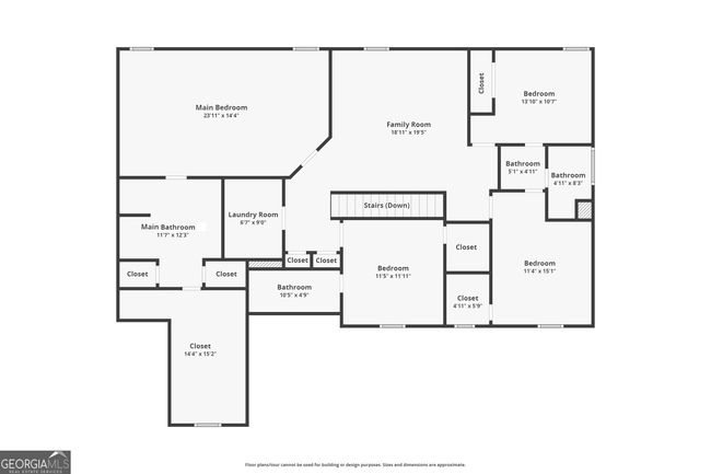 1700 Cobblefield Cir, House other with 5 bedrooms, 5 bathrooms and 3 parking in Dacula GA | Image 15
