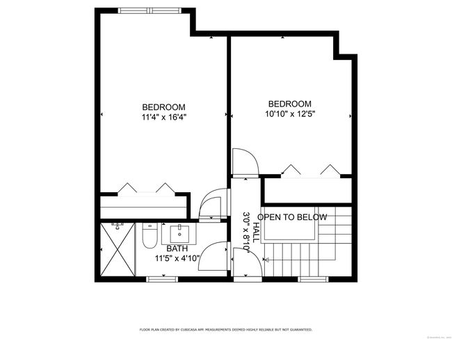 Floor plan for the second floor. | Image 21
