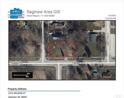 2310 Wilkins St, Saginaw, MI, 48601-3381 | Card Image