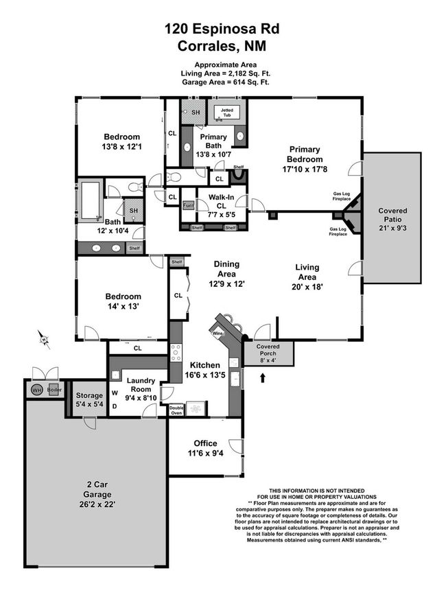 120 Espinosa Rd, House other with 4 bedrooms, 3 bathrooms and null parking in Corrales NM | Image 57