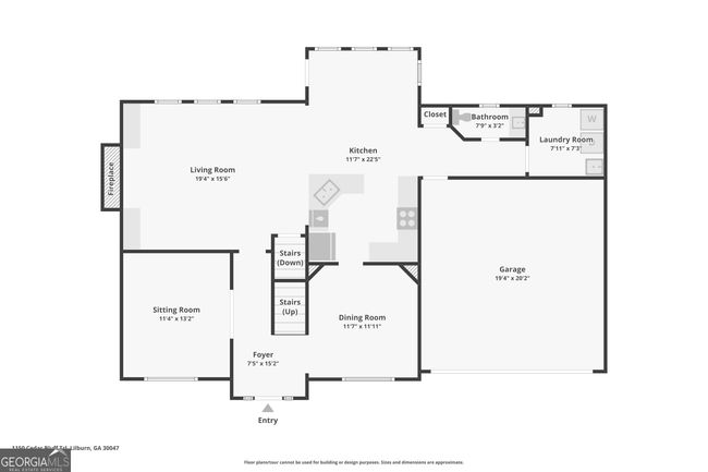 1150 Cedar Bluff Trl Sw, House other with 4 bedrooms, 4 bathrooms and 2 parking in Lilburn GA | Image 68