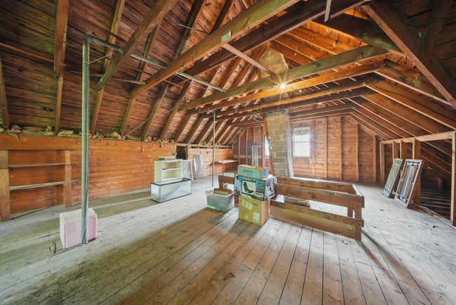 View of unfinished attic | Image 30