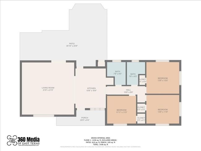921 S Market St, House other with 3 bedrooms, 2 bathrooms and 4 parking in Grapeland TX | Image 35