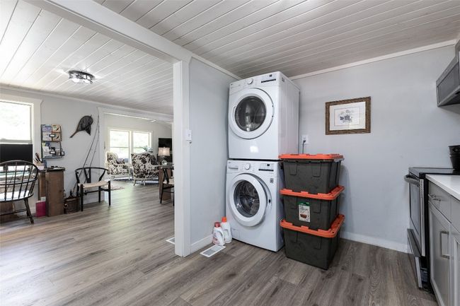 Stacked Laundry in Kitchen | Image 5