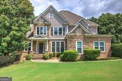 118 Fairway Overlook Drive, House other with 5 bedrooms, 3 bathrooms and 2 parking in Acworth GA | Image 1