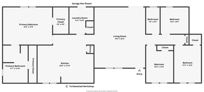 1852 Prince Loop, House other with 4 bedrooms, 2 bathrooms and null parking in Mountain View AR | Image 49
