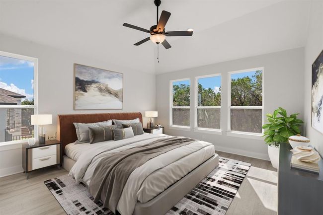 Primary bedroom - virtually staged | Image 17