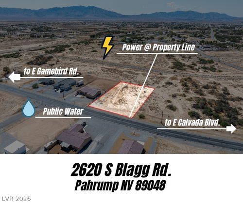 2620 S Blagg Rd, Pahrump, NV, 89048-9169 | Card Image
