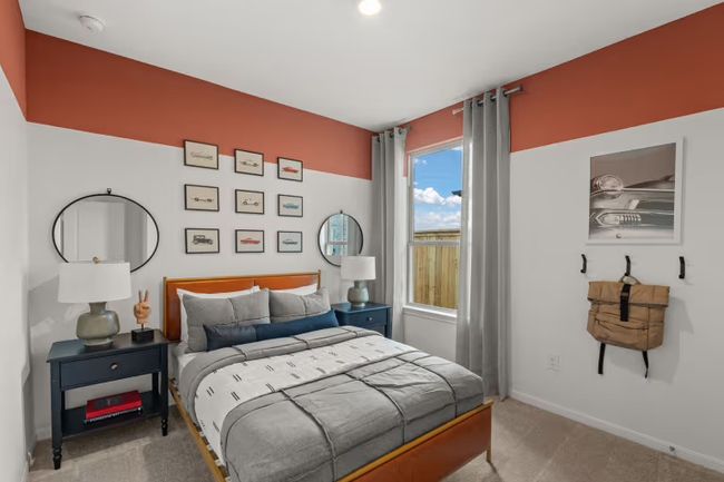 Photo of Pulte model home with same floor plan, not of actual home listed. | Image 12