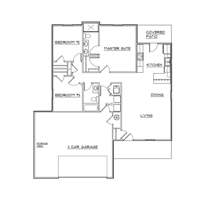 1603 N Emerald Valley Dr, House other with 3 bedrooms, 2 bathrooms and null parking in Mulvane KS | Image 24