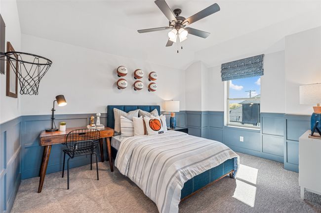 Beazer Homes Lake Pointe at Paloma Creek Rainier floorplan. This is not a photo of the actual home, but is a photo of the Rainier floorplan. | Image 9