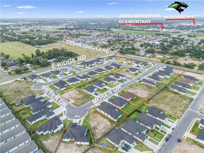 Aerial view of property and surrounding area featuring nearby suburban area | Image 5