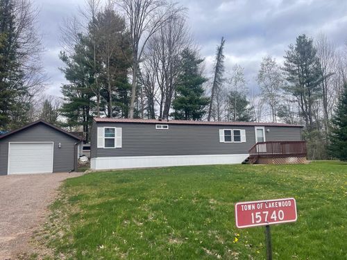 15740 E Chain Lake Road, Lakewood, WI, 54138 | Card Image