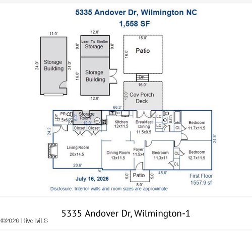 5335 Andover Rd, Wilmington, NC, 28403-3401 | Card Image