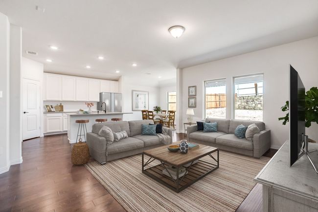 Beazer Homes Churchill Sierra floorplan. This is not a photo of the actual home, but is a photo of the Sierra floorplan. | Image 4