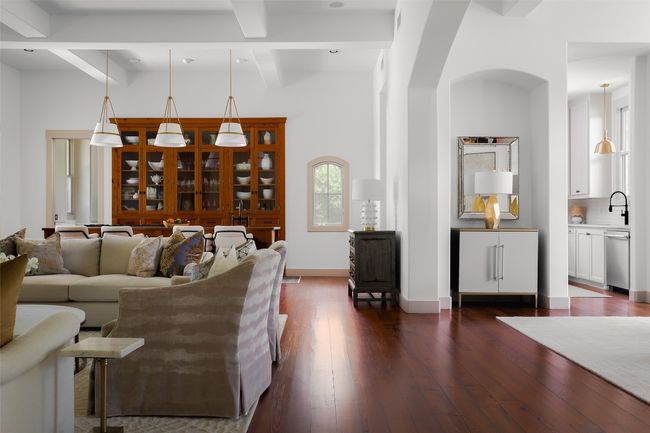 Open concept Living, dining and kithen with a butlers kitchen adjacent | Image 12