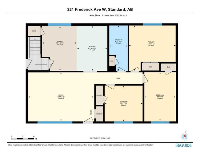 221 Frederick Avenue W, House other with 3 bedrooms, 1 bathrooms and 1 parking in Standard AB | Image 39