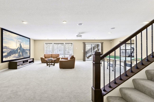 Family Room has roughed-in gas line to add future fireplace | Image 34