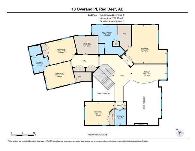 18 Overand Pl, House other with 6 bedrooms, 6 bathrooms and 4 parking in Red Deer AB | Image 49